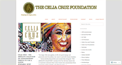 Desktop Screenshot of celiacruzfoundation.com
